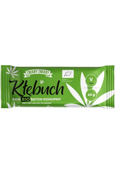 unbranded Zmiany Baton Kłębuch Bio de cânepă 40G