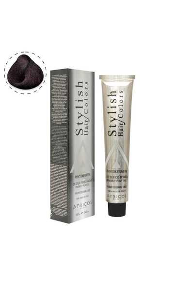 atricos Milano Stylish Hair Color 4.7 Violet Brown – Rich Cool Brown Hair Dye...
