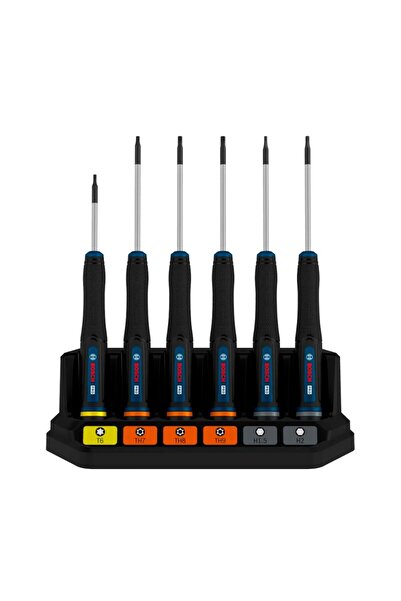 Bosch Profesyonel Hassas Tornavida Seti (TX/TH/H), 6 Parça Klemens Tornavida
