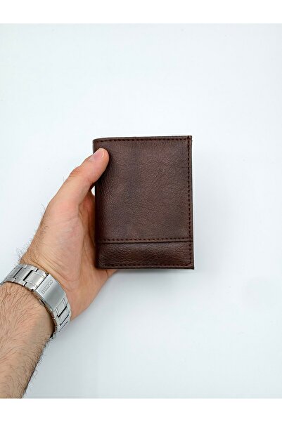 UCCELLO Men's Wallet with Business Card Holder Classic Slim Vertical Design M...