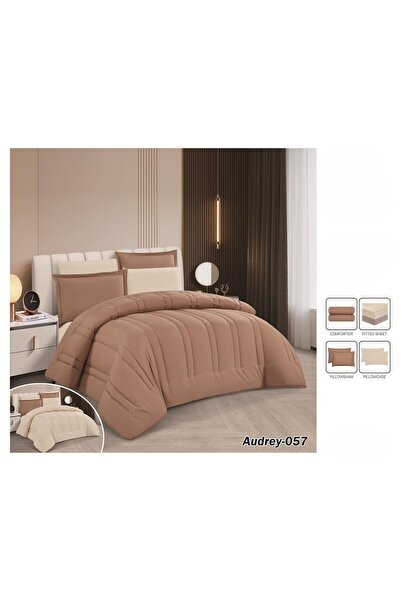 ALMIAAD Summer Plain Double-Sided Duvet Cover Set, Full Filling, Royal, 4 Pie...