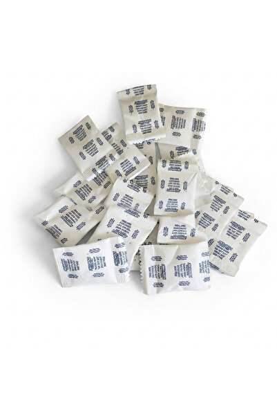 KEEPSAKE 500 Adet 2 Gr Silika Jel Nem Alıcı Paket - Rutubet Önleyici Kurutucu