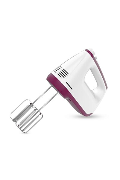 Heinner HM-400BG Mixer de mână 400W, 6 viteze, Turbo, Teluri și cârlige pentr...