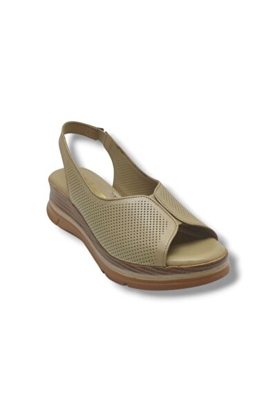 ELLANOR S-564-26 Genuine Leather Anatomical Padded Sole Women's Sandals