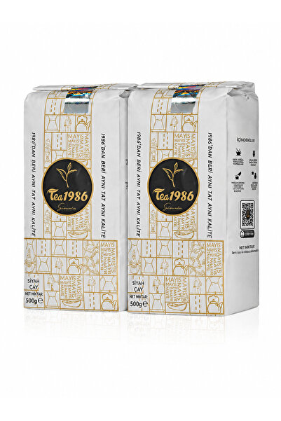TEA1986 Mayıs Hasadı Siyah Çay 2 x 500 g (1 KG)
