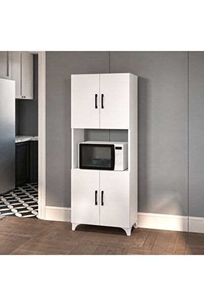 Vivendo Dulap multifunctional pentru bucatarie, suport pentru cuptor cu micro...