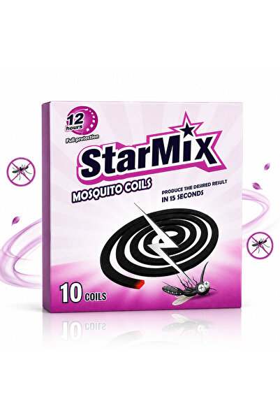 Starmix Spirale antițânțari StarMix® cu protecție până la 12 ore, 10 bucăți