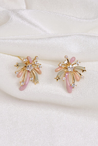 Süspüs Accessories Estella Shine Gold Earrings