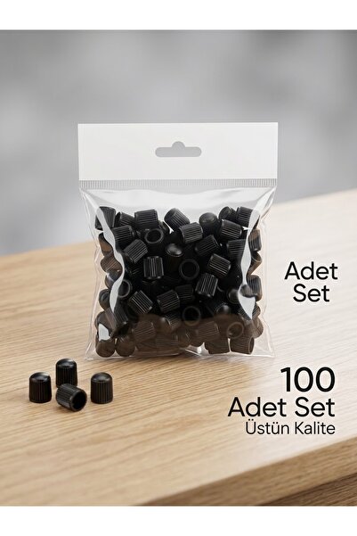OTO SÜSLEN İSTANBUL Oto Lastik Sibop Kapağı - 100'Lü Ekonomik Paket