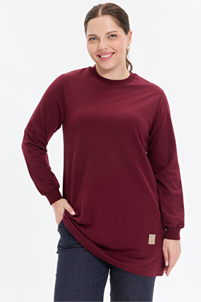 KADO OUTLET Basic Rahat Kalıp Kadın Tunik