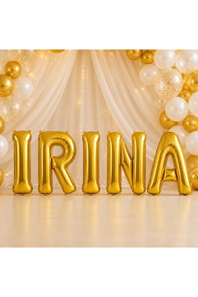 Flippy Baloane Folie Metalizate, Flippy, Set IRINA, Heliu sau Aer, Pai inclus...