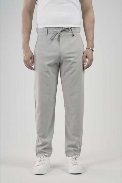 king brich Skinny Fit Fabric Trousers