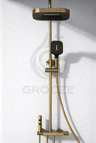 Saba PİYANO MAT GOLD DUŞ SETİ
