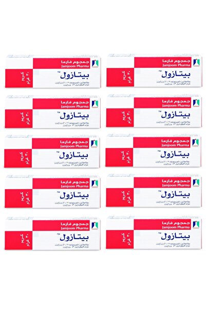 JAMJOOM PHARMA بيتازول كريم 30 جرام 10 عبوات (تاريخ10/2026)