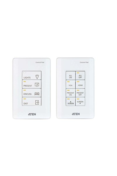 Aten Controler cu 8 butoane, cu o singură interfață, RS-232 dublu, Tastatură ...