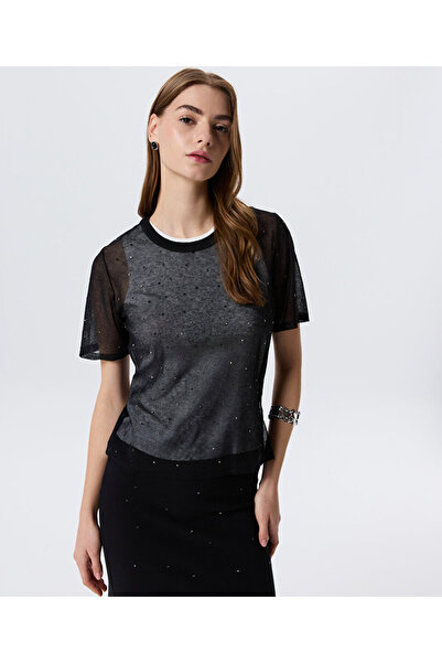 Twist HOTFIX BASKILI COLORBLOCK TRİKO