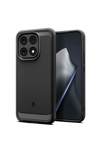 Spigen Калъф за Xiaomi 15T, Spigen, Rugged Armor, Матово черен ACS10459