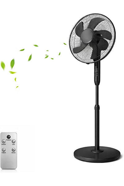 TAPIT 16 Inch Oscillating Pedestal Fan with Remote Contral Standing Floor Fan...