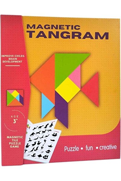 Generic Red Magnet Tangram