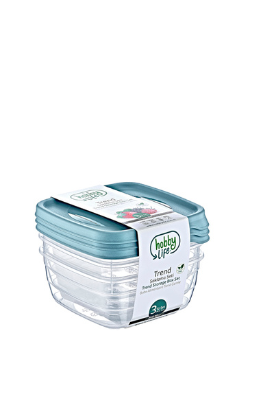 Hobby Kare Trend Storage Container Set 3 X 0.5 L 1038