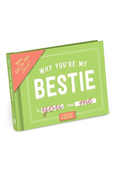 Macmillan Distribution Knock Knock Why You`re My Bestie Fill in the Love Journal