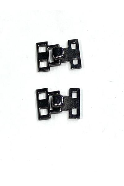 karantuhafiye Metal Cardigan Vest Clip / Metal Clip / Anthracite / 2 Pieces