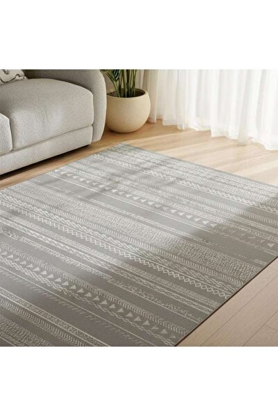 PAN HOME Dayluxe Flatweave Rug 160x230cm - Grey