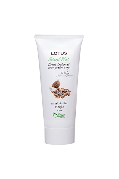 Lotus Natural Plant Cremă de corp cu unt de Shea și cafea 200 ml