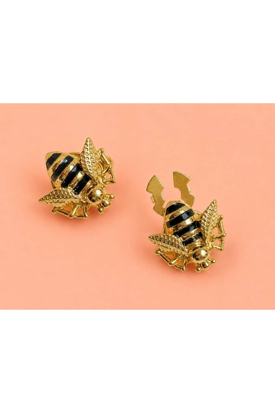 Meiloras Golden bee Düğme Aksesuarı/ Button Cover - Tek Adet / Single