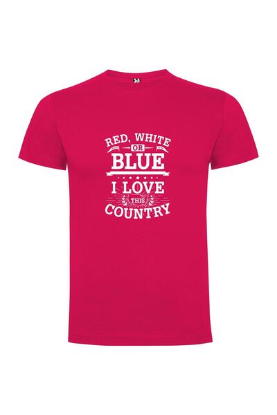 iLovePrints Colorful Patriotism Tshirt