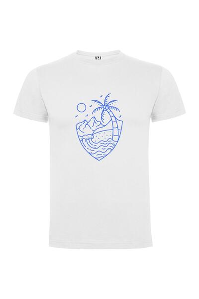 iLovePrints Golden Palm Utopia Tshirt