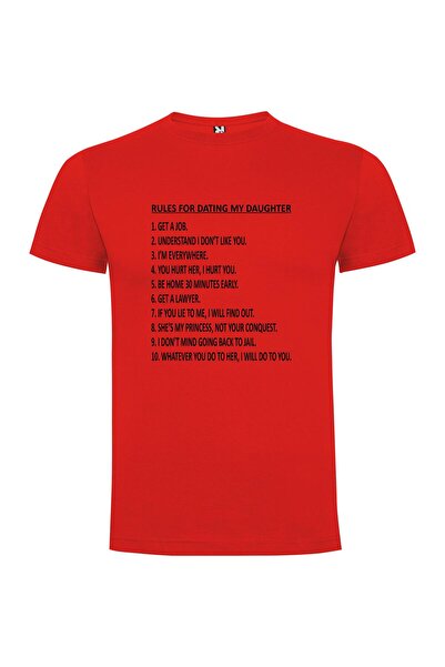 iLovePrints Dating Daughter's Don'ts Tshirt