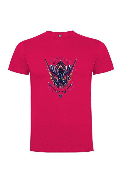 iLovePrints Geometric Cyber Dragon Tshirt
