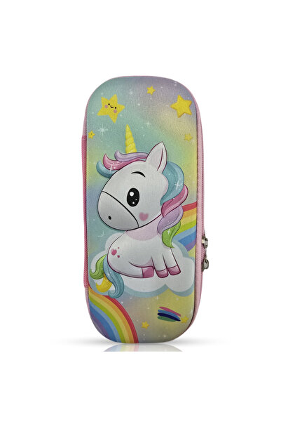 Cocobee Unicorn Star Pencil Case With Internal Mesh Pocket, Sturdy Build, Zip...