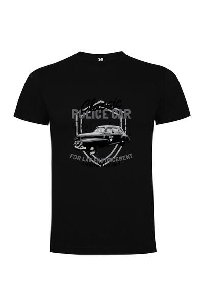 iLovePrints Retro Responder Cruiser Tshirt