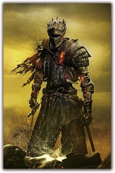 ESSESORIES NA Dark Souls 11''x17'' Aesthetic Poster Wall Art Room Decor Self ...