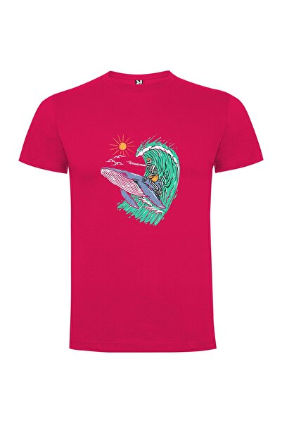 iLovePrints Whale Wave Adventures Tshirt