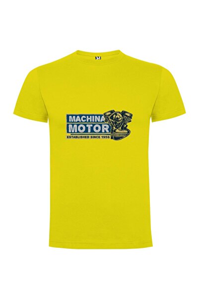 iLovePrints Machina Blue Logo Charisma Tshirt