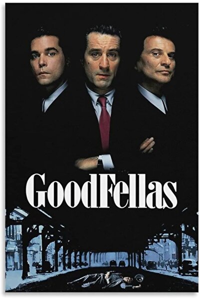 ESSESORIES Goodfellas Movie Poster Wall Art Room Decor Self Adhesive