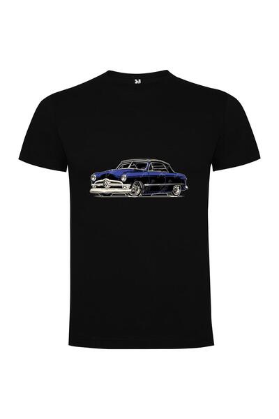 iLovePrints Retro Ride Illustration Tshirt