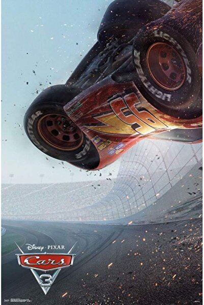 ESSESORIES Disney Pixar Cars One Sheet Poster Wall Art Room Decor Self Adhesive