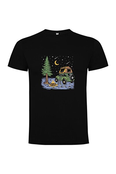 iLovePrints Forest Night Van Adventure Tshirt