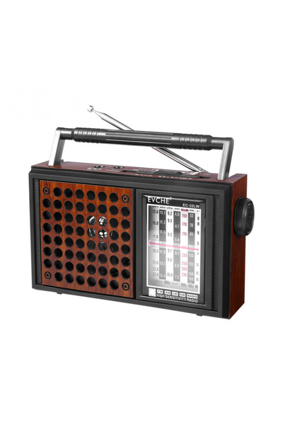 OEM Radio Portabil Retro AM/FM/SW cu Alimentare AC/DC – Design Clasic Vintage...