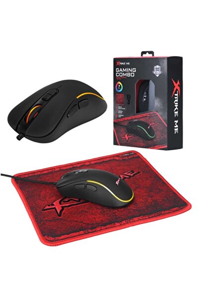 XTRIKE ME Gaming Combo, Mouse & Mousepad, GMP-290, Senzor optic 3600 DPI
