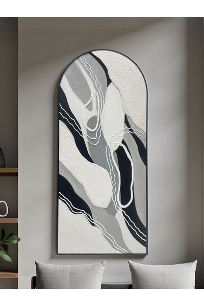 Casco Arched Wall Panel with Embossed Texture