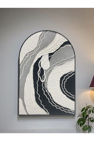 Casco Arched Wall Panel with Embossed Texture