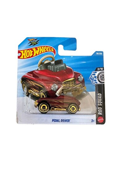 HOT WHEELS Pedal Driver Red