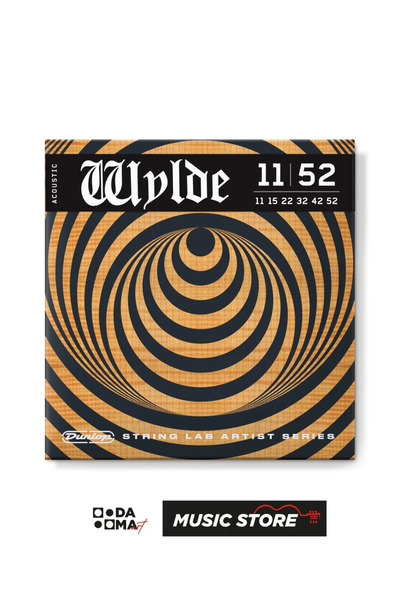 Jim Dunlop Zakk Wylde String Lab Akustik Gitar Teli (11-52)