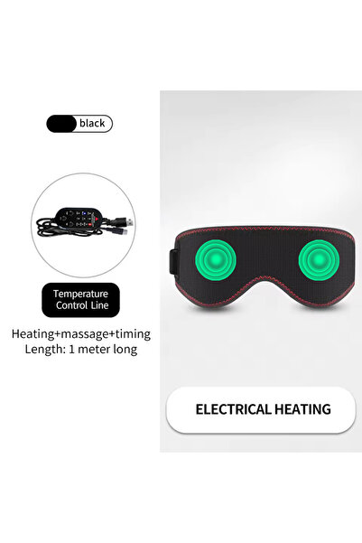 Choice3 5V-massage Heated Eye Mask Eye Mask for Dry Eyes with 3 Heat Levels H...