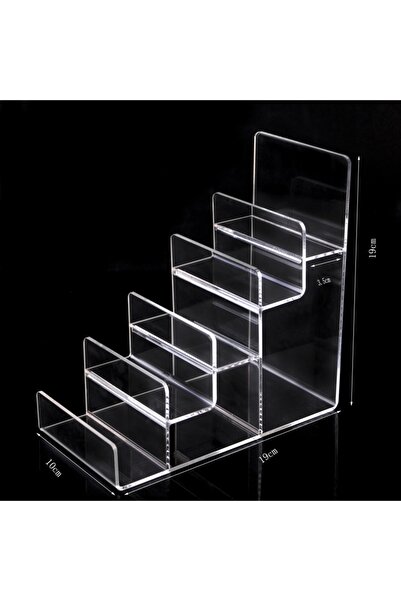 choice2 5 layers Acrylic Wallet Display Stand Purse Handbag Organizer, Jewelr...